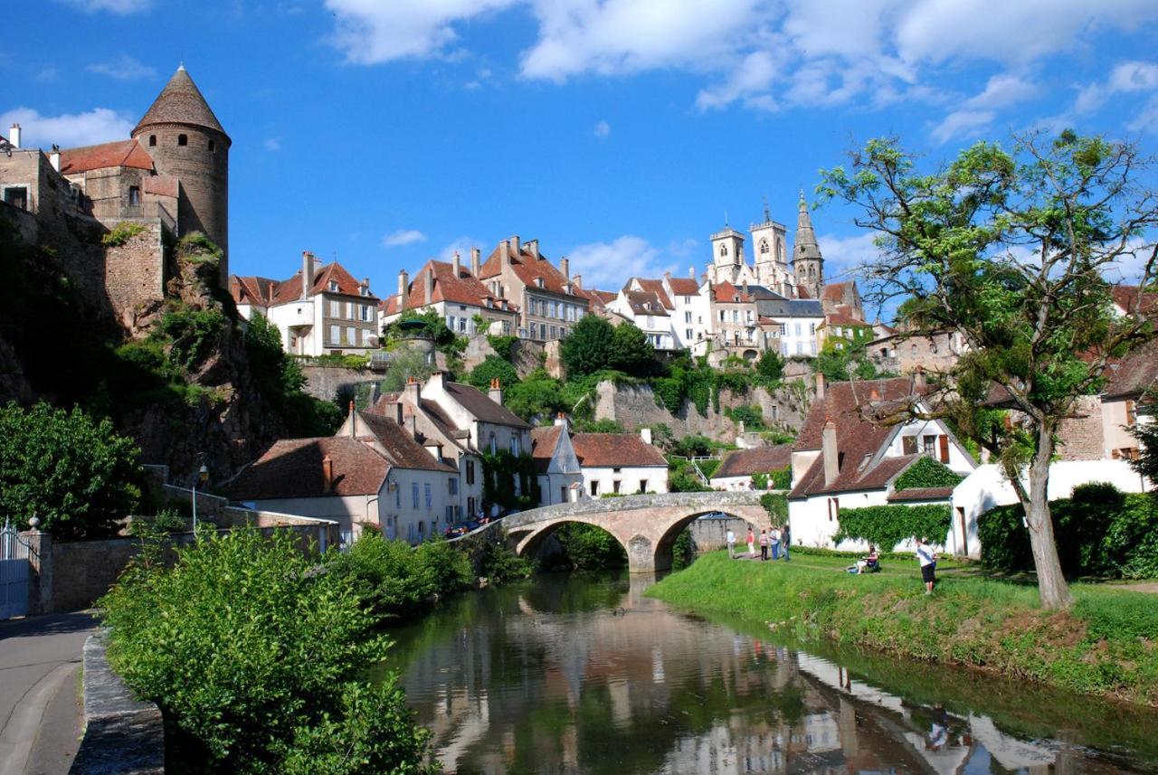 Hotel Du Commerce Semur-en-Auxois Dış mekan fotoğraf